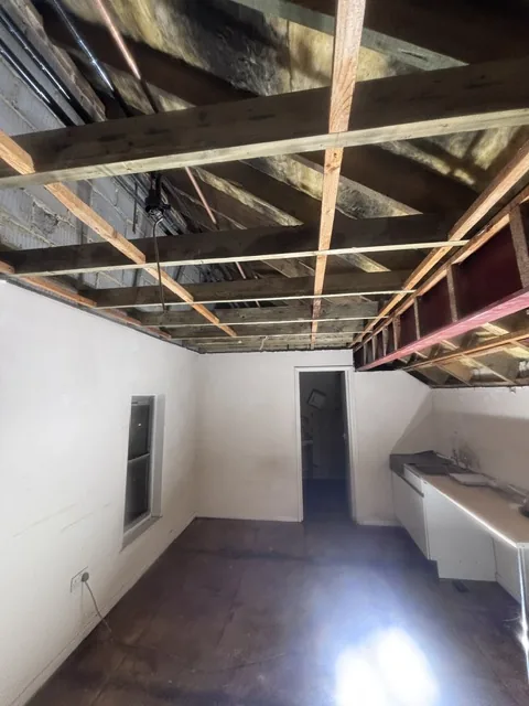 Controlled artex plasterboard strip-out in Golders Green