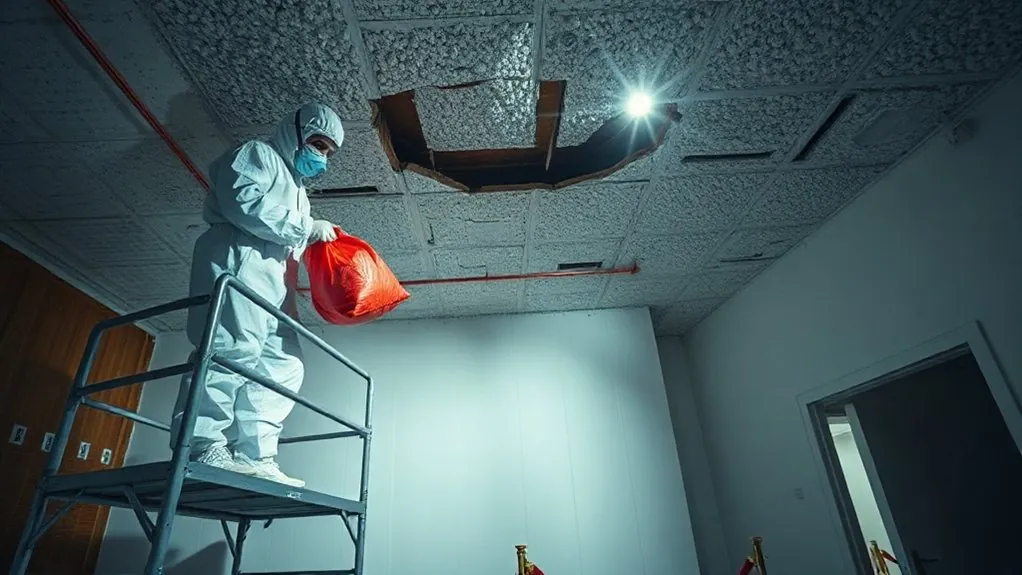 Asbestos Ceiling Removal in Golders Green — HSE-licensed specialists