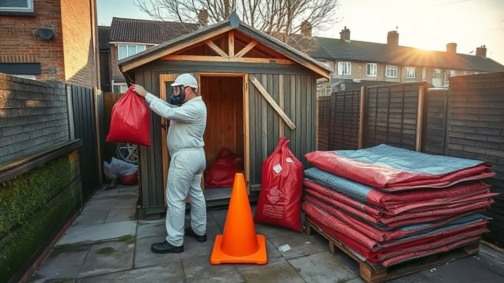 Garage & Shed Roof Removal in Golders Green — HSE-licensed specialists